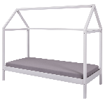 Sconto Domčeková posteľ DITA biela, 90x200 cm