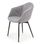 Sconto Jedálenská stolička SCK-420 sivá/čierna