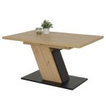 Sconto Konferenčný stolík AZUR staré drevo/antracitová