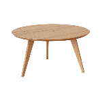 Sconto Konferenčný stolík ORB masívny dub, ⌀ 90 cm