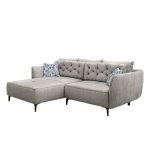 Sconto TV komoda MILANO alpská biela/dub sanremo tmavý, šírka 190 cm
