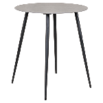 Sconto Záhradný stôl LOZAU II sivá/čierna