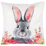 Dekoračná obliečka na vankúš Veľkonočný zajačik, 45x45 cm