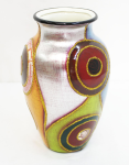Dekoratívna váza farebná, 21 cm