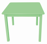 Detský stolík Pantone 60x60 cm, zelený