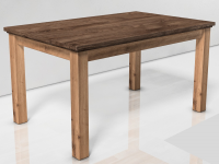 Jedálenský stôl Mirador 140x90 cm, dub artisan/dub ribbeck