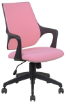 Kancelárska stolička Marika, ružová látka