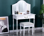 Kozmetický stolík so stoličkou Anabel