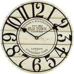 Nástenné hodiny Old Town 30 cm, MDF