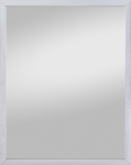 Nástenné zrkadlo Bente 42x52 cm, nerezový vzhľad