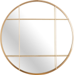 Nástenné zrkadlo Fine 50 cm, zlaté