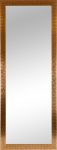 Nástenné zrkadlo Glamour 40x120 cm, medená štruktúra