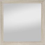 Nástenné zrkadlo Kathi 45x45 cm, svetlý dub