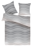 Obliečky Anya 140x200 cm, vlnky, renforcé