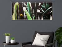 Obraz na stenu Boho kaktusy, 150x65 cm
