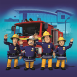 Obraz na stenu Požiarnik Sam a jeho kamaráti