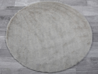 Okrúhly koberec Rabbit 60 cm, strieborný