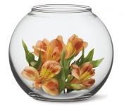 Sklenená váza Globe, 16,4 cm