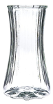 Sklenená váza Nigella 23,5 cm, číra s nádychom zelenej