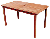 Zahradný stôl Malay 150x90 cm, tropické drevo