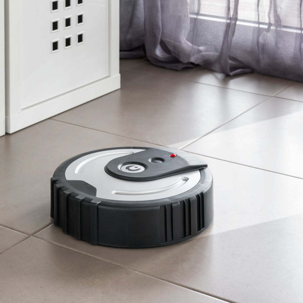 Biely robotický čistič podlahy InnovaGoods Floor Cleaner TopByvanie.sk
