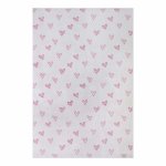 Biely/ružový detský koberec 160x235 cm Hearts – Hanse Home