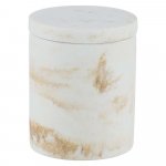 Biely úložný box Wenko Odos, ⌀ 8,5 cm