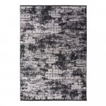 Čierno-sivý koberec 290x200 cm Deluxe Difuminada Plata - Universal