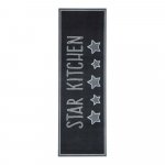 Čierny behúň Zala Living Star, 50 × 150 cm