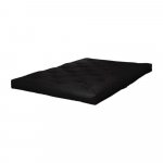 Čierny futónový matrac Karup Sandwich, 120 x 200 cm