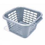 Čierny kôš na bielizeň Addis Rect Laundry Basket, 40 l