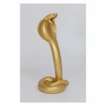 Dekoratívna soška v zlatej farbe Kare Design Snake