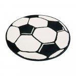 Detský koberec Hanse Home Football, ⌀ 100 cm