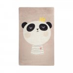 Detský koberec King Panda, 140 × 190 cm