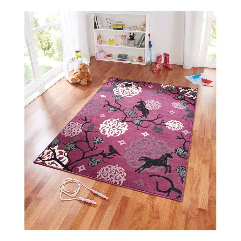 Detský koberec Zala Living Unicorn, 140 × 200 cm