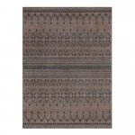 Hnedý dvojvrstvový koberec Flair Rugs Niko, 120 x 170 cm