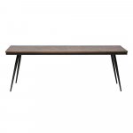 Jedálenský stôl z akáciového dreva BePureHome Rhombic, 180 × 90 cm