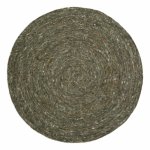 Krémovobiely detský koberec ø 140 cm Neethu Avoine – Nattiot