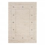 Krémovobiely koberec Mint Rugs Teo, 80 x 150 cm