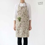 Ľanová zástera s vianočným motívom – Linen Tales