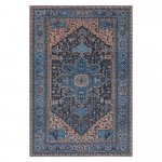 Modrý koberec 170x120 cm Kaya - Asiatic Carpets