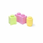 Plastové detské úložné boxy v sade 3 ks Box - LEGO®
