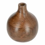 Prírodná váza z agátového dreva Kave Home Tyara, výška 10 cm