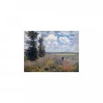 Reprodukcia obrazu Claude Monet - Poppy Fields near Argenteuil, 40 × 30 cm
