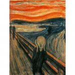 Reprodukcia obrazu Edvard Munch - The Scream, 60 x 80 cm