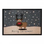 Rohožka Zala Living Merry Christmas Reindeer, 40 × 60 cm