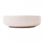 Ružovo-biela kameninová miska ÅOOMI Dust, ø 15 cm