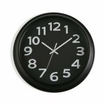 Sivé nástenné hodiny Versa In Time, ⌀ 32,7 cm