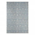 Sivomodrý vonkajší koberec NORTHRUGS Choy, 140 x 200 cm
