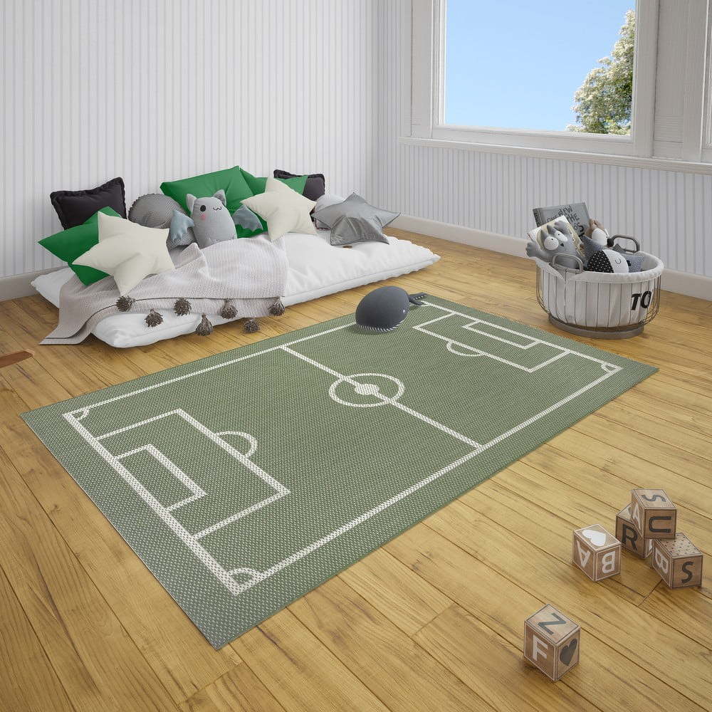 Sivý detský koberec Ragami Playground, 160 x 230 cm